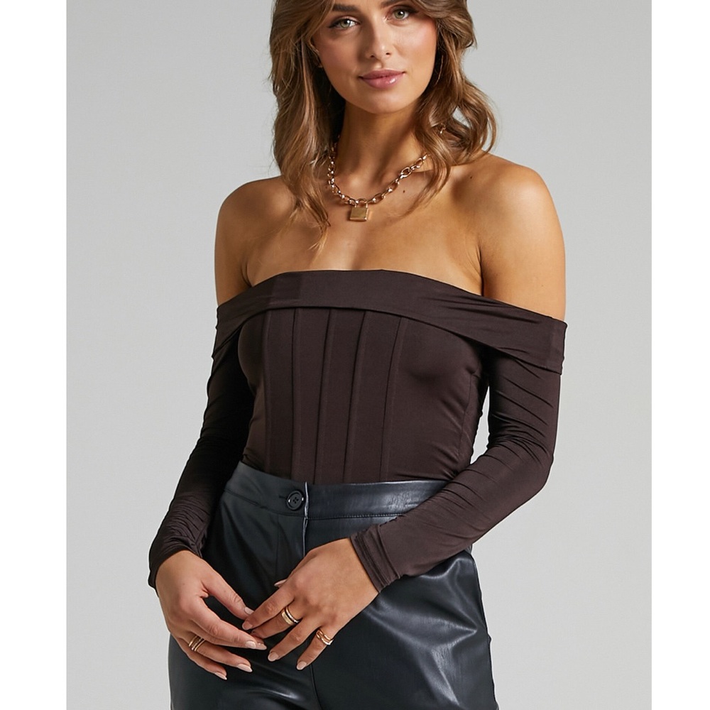 Terra off the shoulder corset top